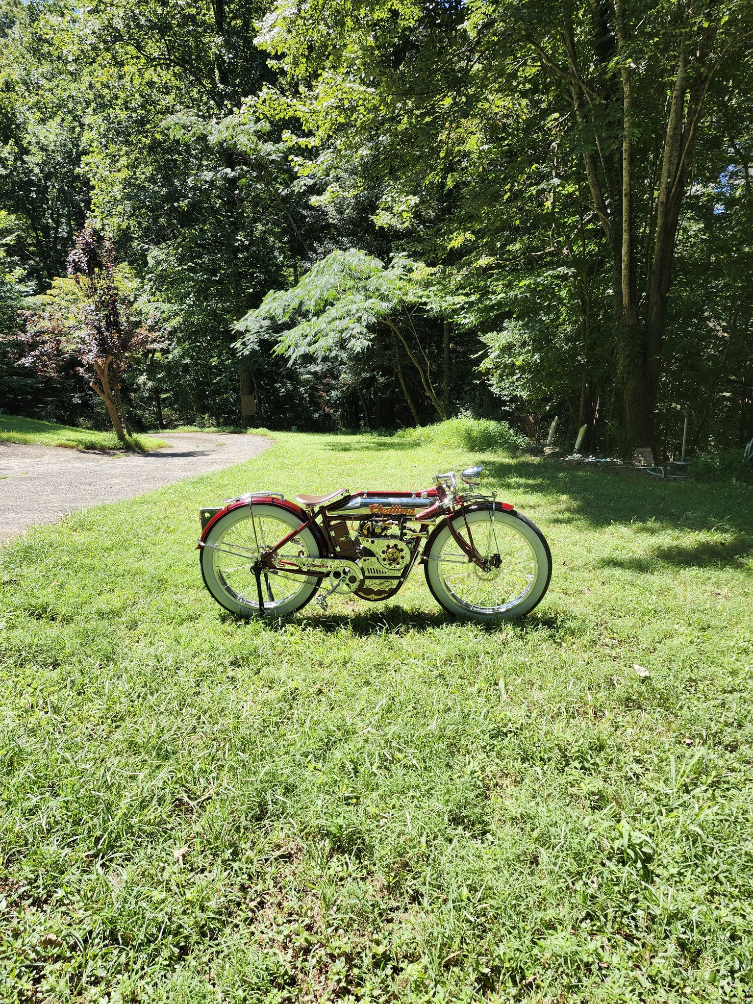 board Track Racer On American Soill